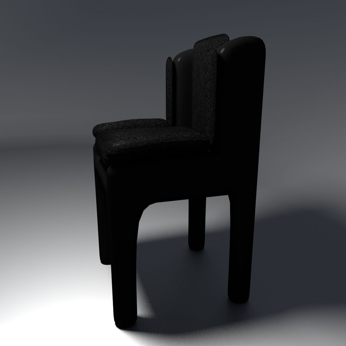 Chair Basic Free 3D model_1
