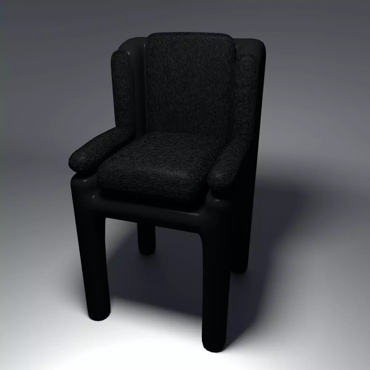 Chair Basic Free 3D model_0