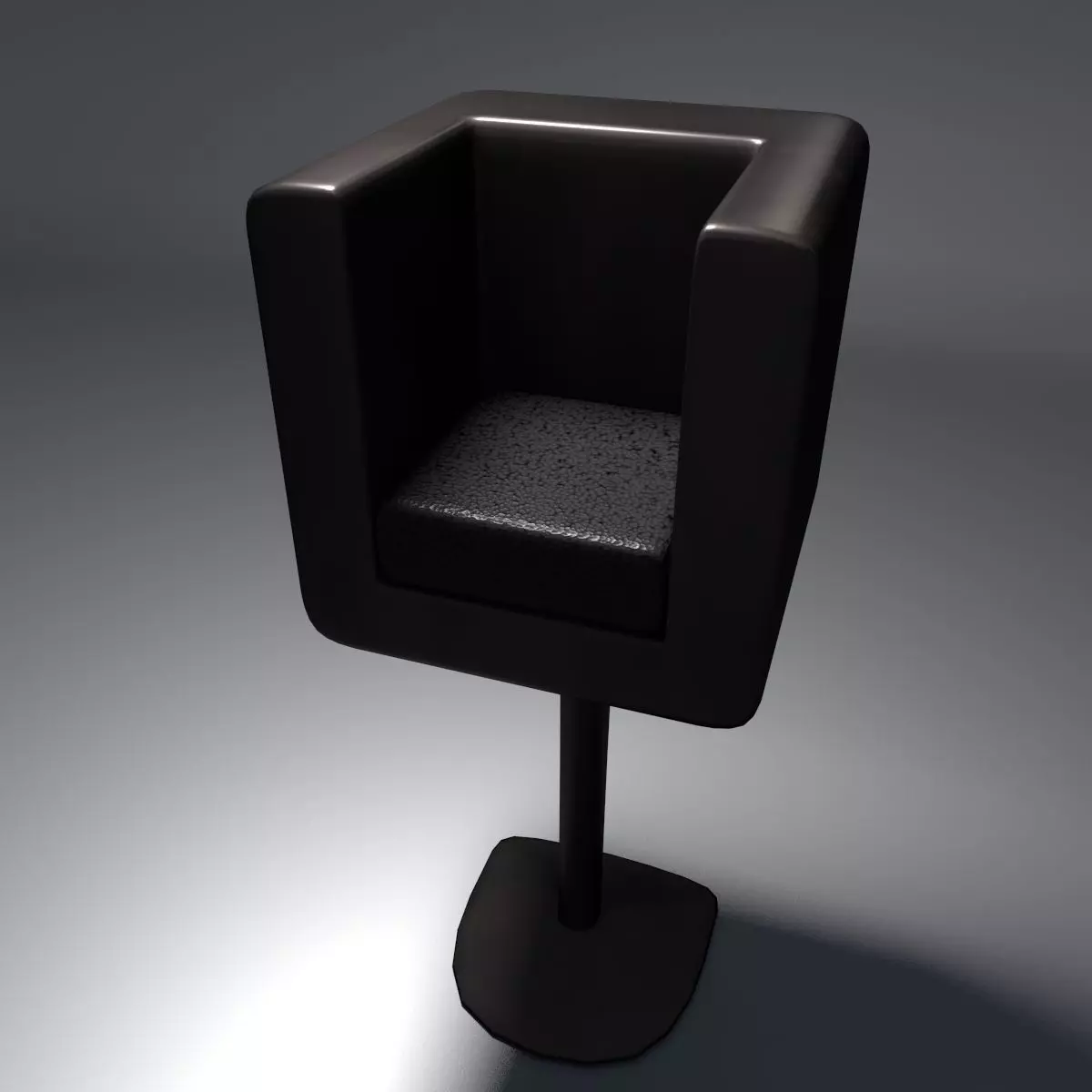 Chair Basic Free 3D model_0