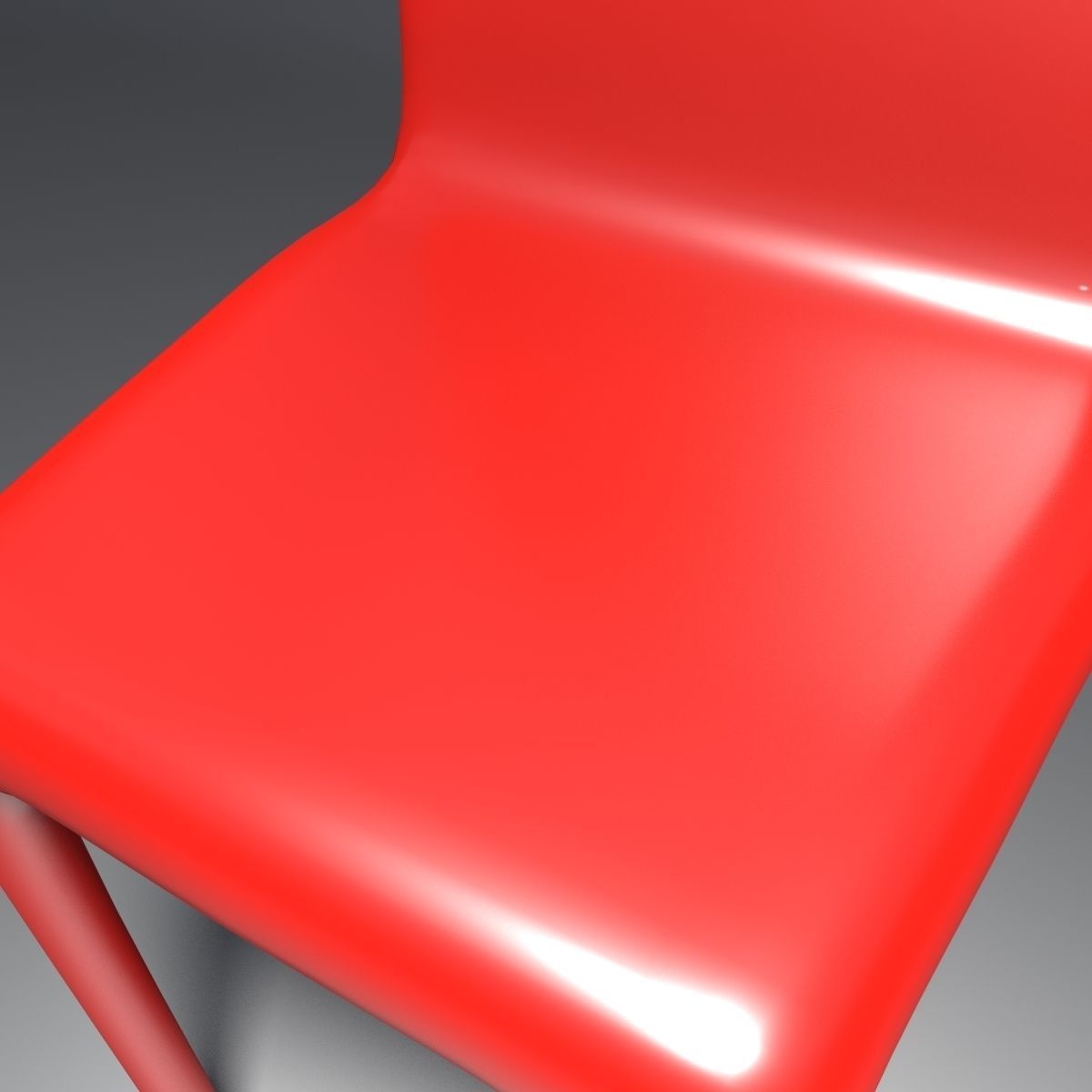 Chair Basic Free 3D model_2