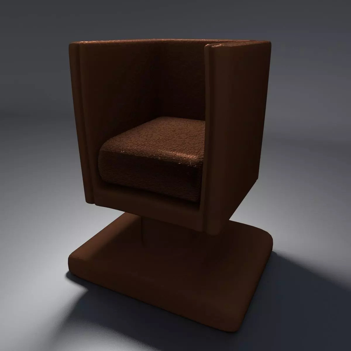 Chair Basic Free 3D model_0