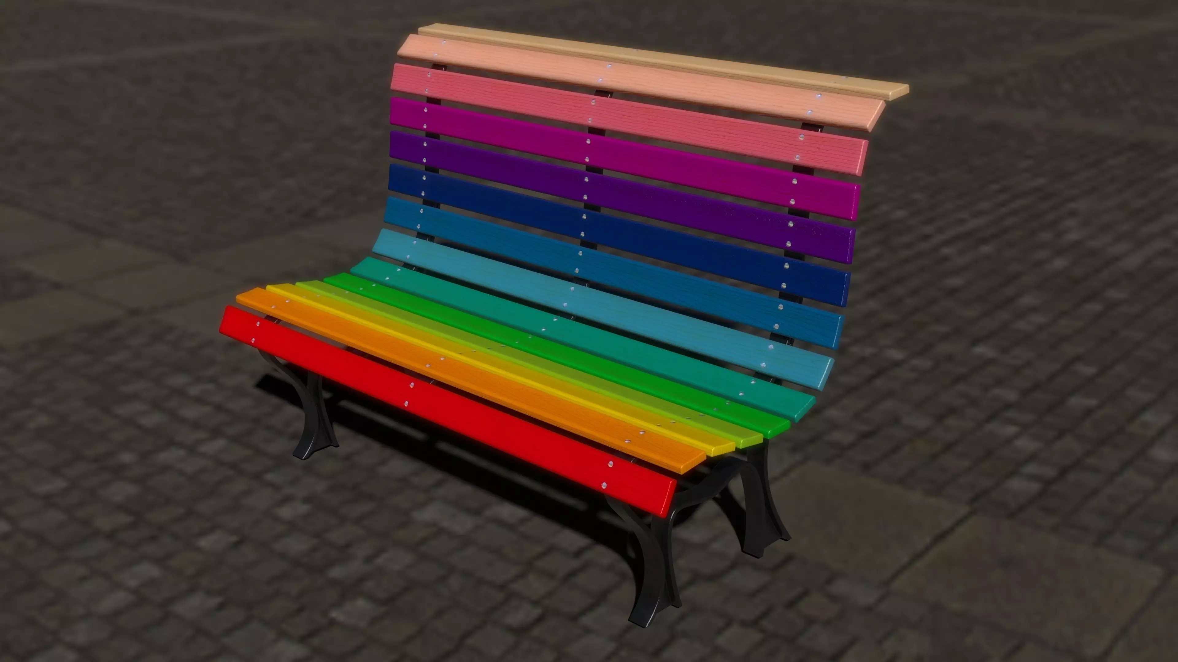 urban furniture Free 3D model
