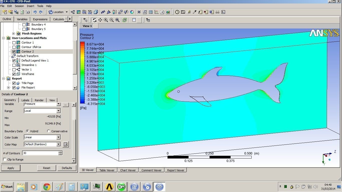 fish surface loft Free 3D model_12