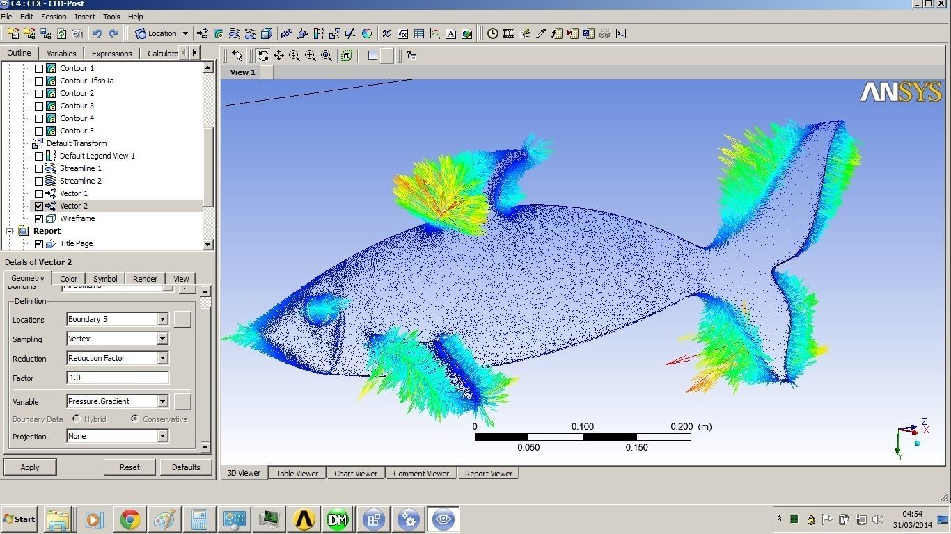 fish surface loft Free 3D model_6