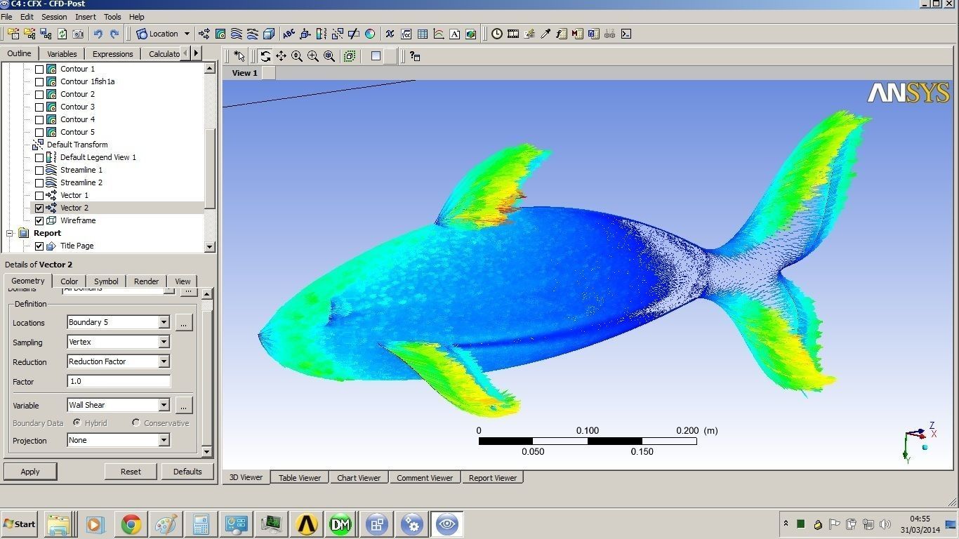 fish surface loft Free 3D model_8