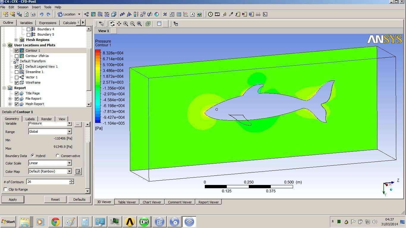 fish surface loft Free 3D model_16