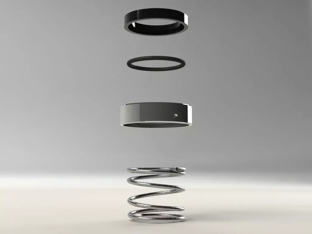 Mechanical seal Free 3D model