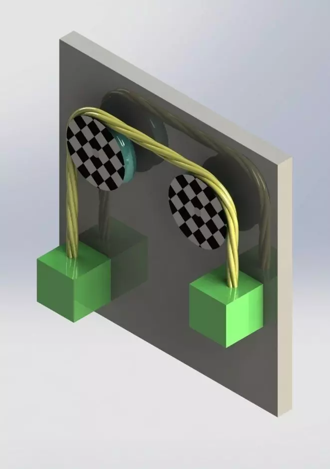 rope and pulley system Free 3D model