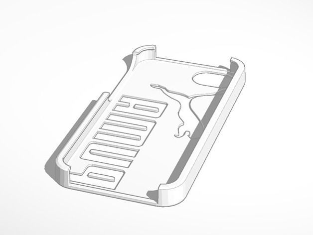 Puma iphone 5 case 3D print model_1