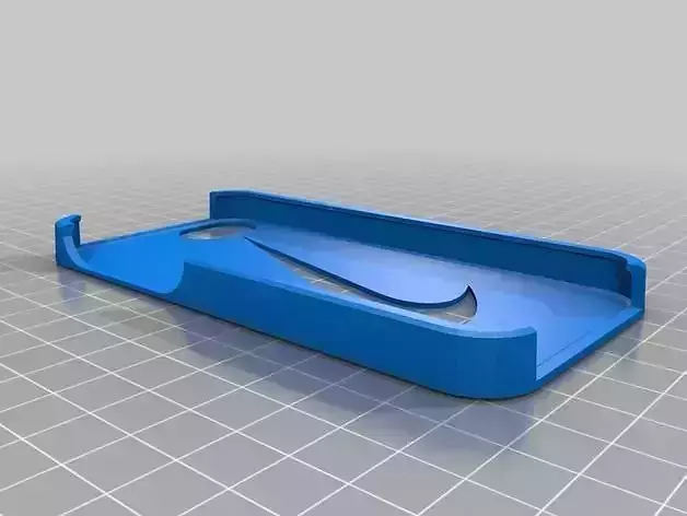 Nike iphone 5 case 3D print model