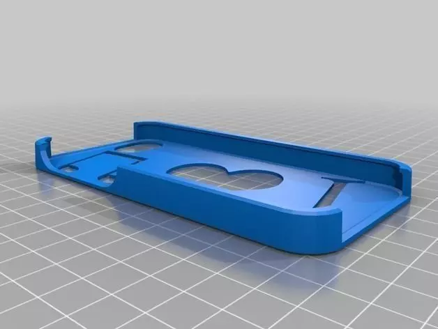 I love music Iphone 5 case 3D print model