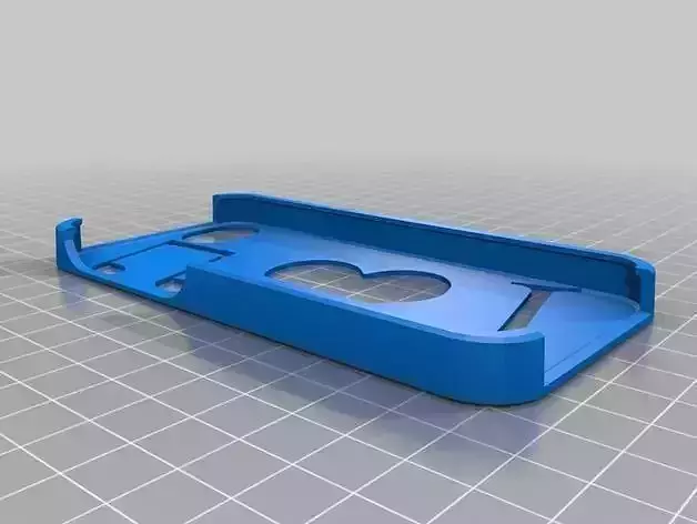 I love music Iphone 5 case 3D print model
