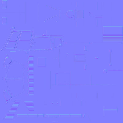 As-350 V5 Helicoopter Low-poly 3D model_6