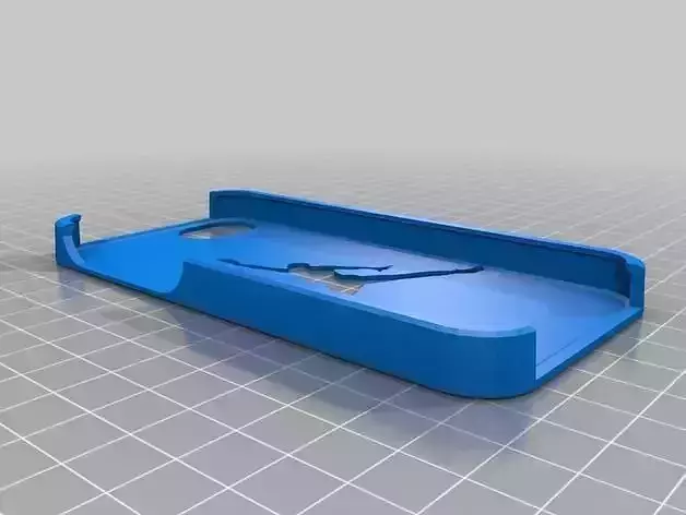 nike jordan iphone 5 case 3D print model