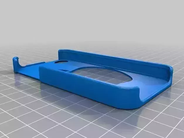 Apple logo iphone 4 case 3D print model