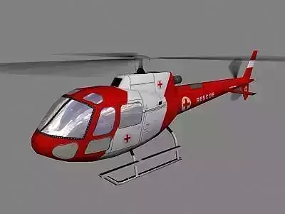As-350 V6 Helicopter