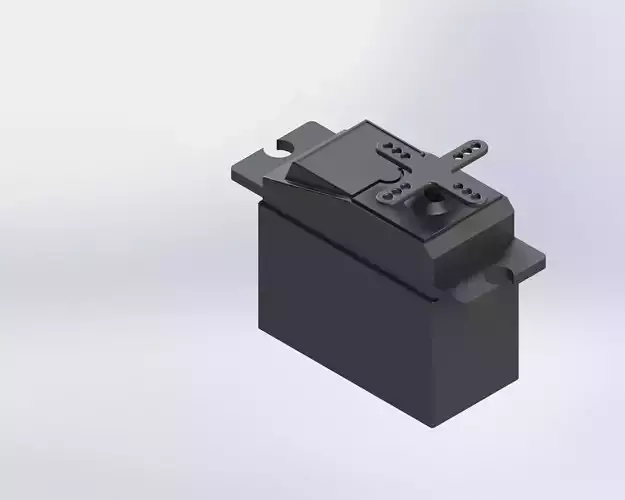 Servo Motor Free 3D model