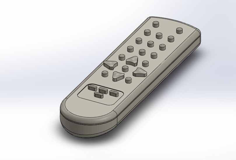Remote control Free 3D model_2
