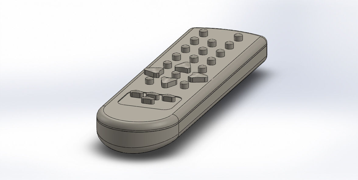 Remote control Free 3D model_1