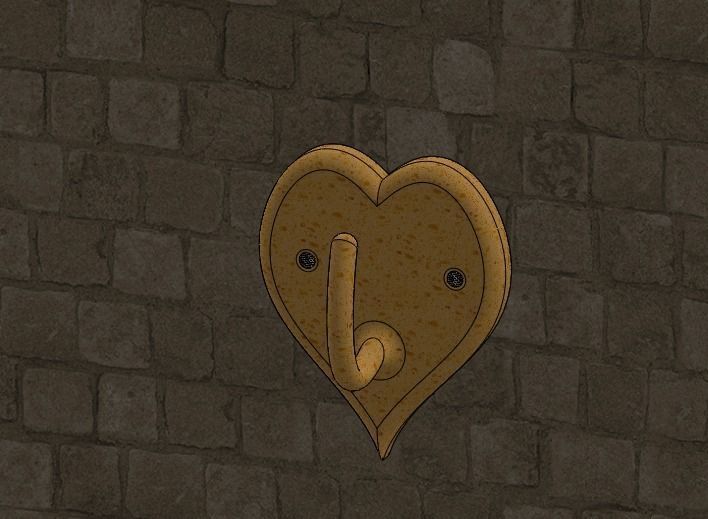 Wall hanger Free 3D model