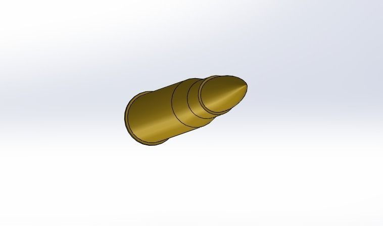 Sniper Bullet Free 3D model_4