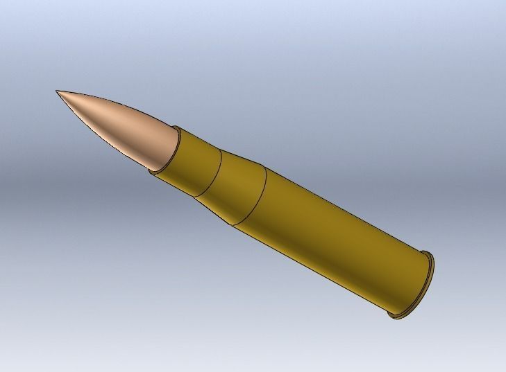 Sniper Bullet Free 3D model_0