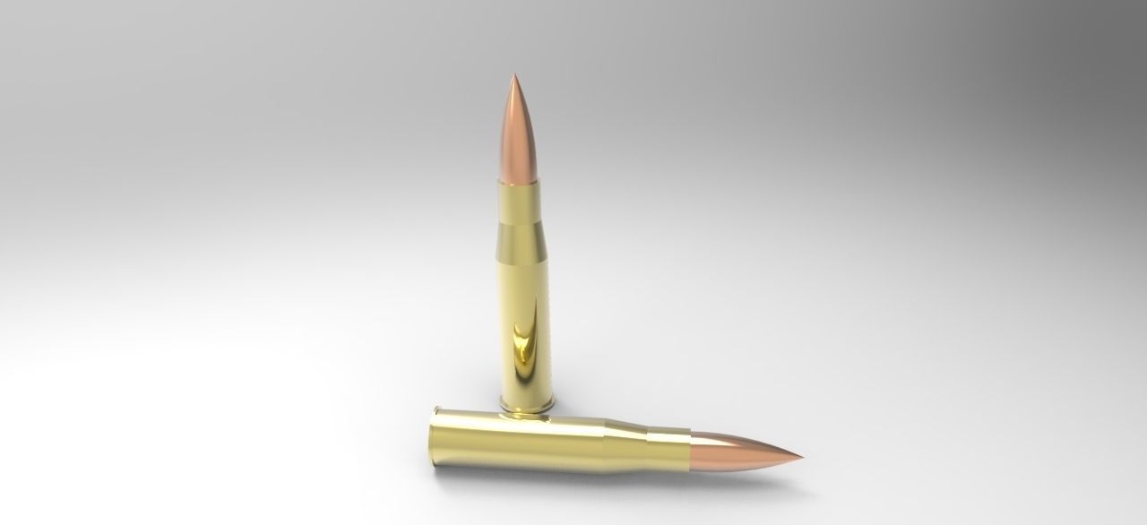 Sniper Bullet Free 3D model_11