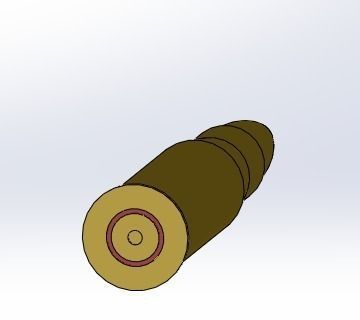 Sniper Bullet Free 3D model_1