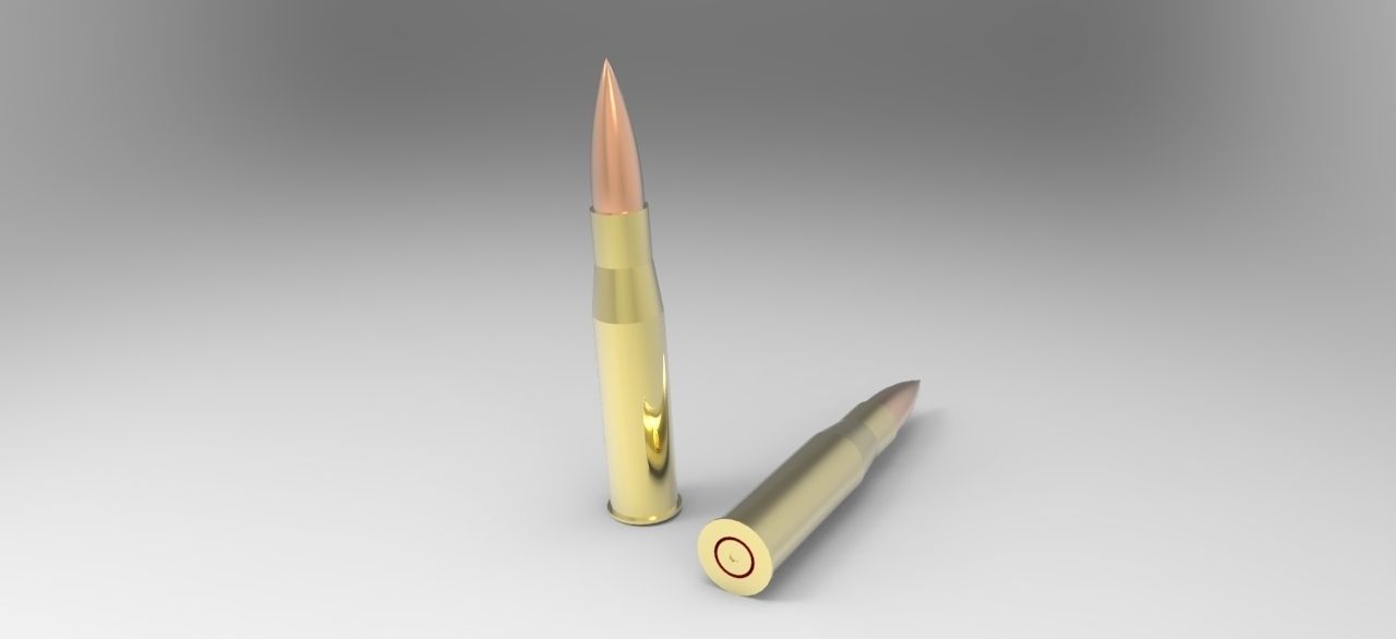 Sniper Bullet Free 3D model_10