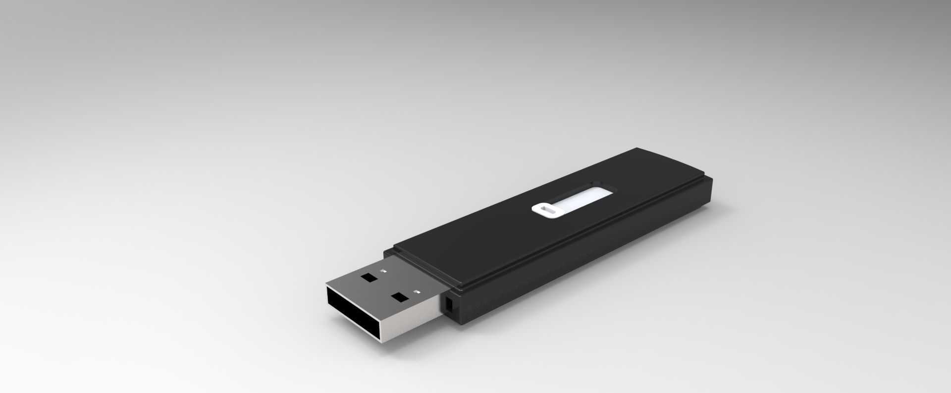 Pen-Drive usb flash drive Free 3D model_11