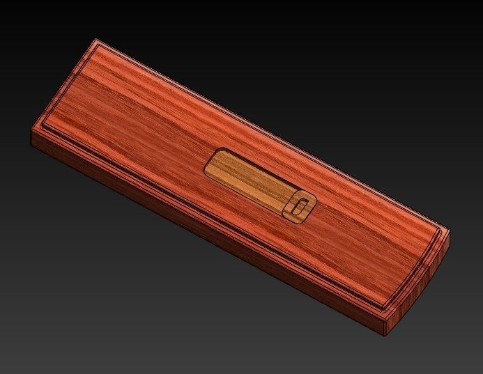 Pen-Drive usb flash drive Free 3D model_5