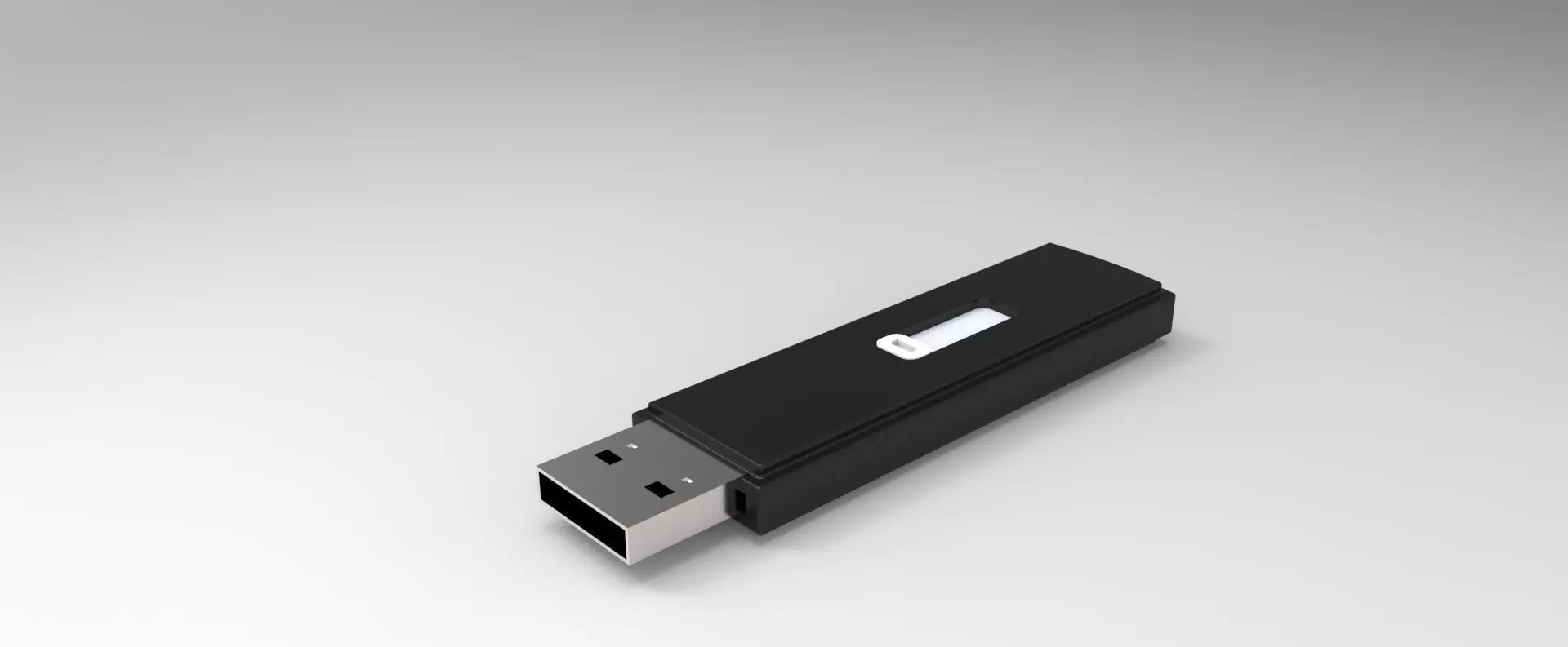 Pen-Drive usb flash drive Free 3D model_0