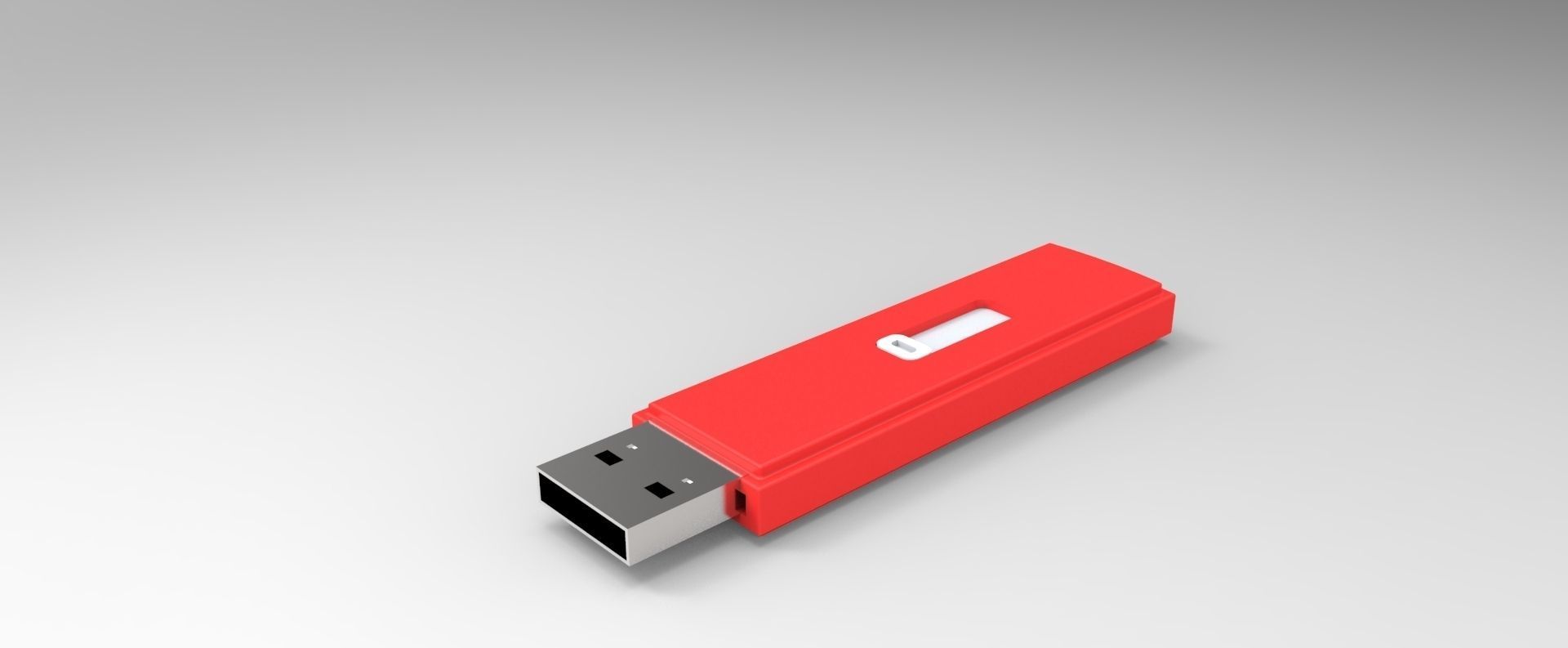 Pen-Drive usb flash drive Free 3D model_9