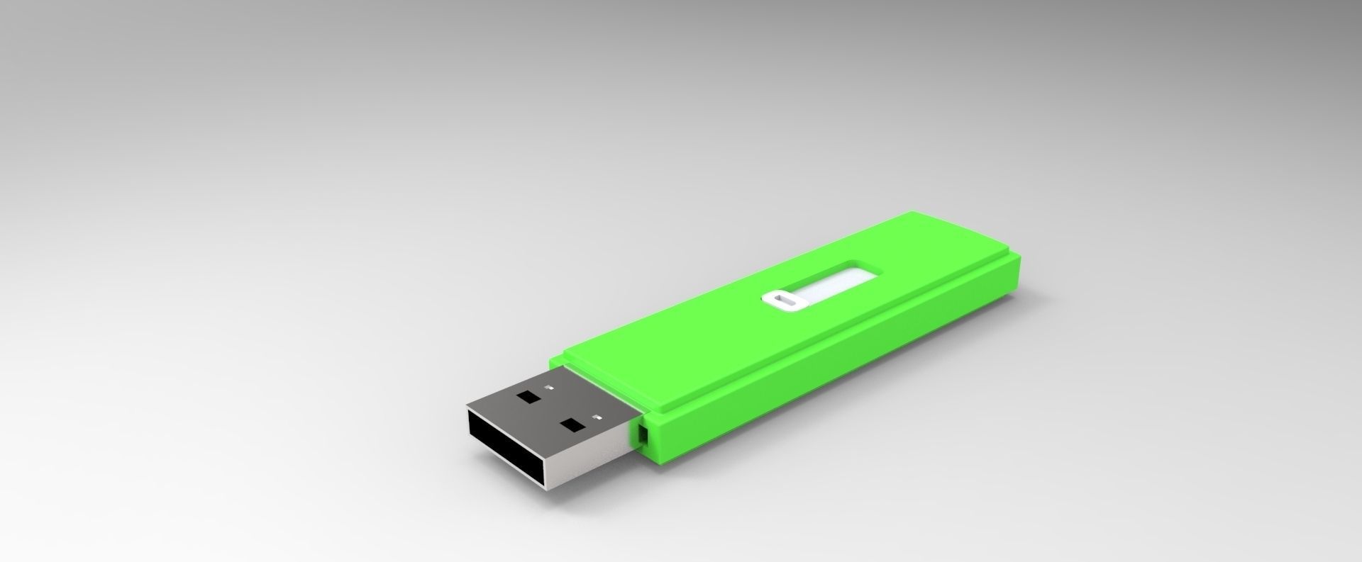 Pen-Drive usb flash drive Free 3D model_10