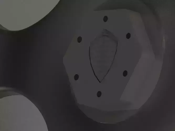 Koenigsegg CCR rim Free 3D model