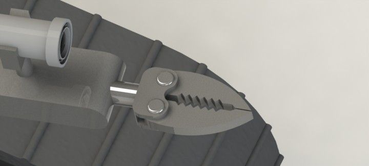 Bomb Disposal Robot Free 3D model_3