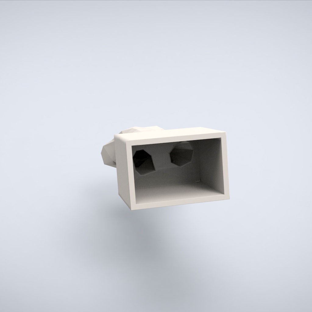 Printable Diadumenos Torso Lowpoly Style 3D print model_5