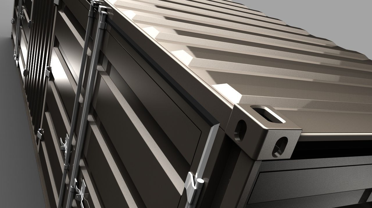 Container MC30 3D model_2