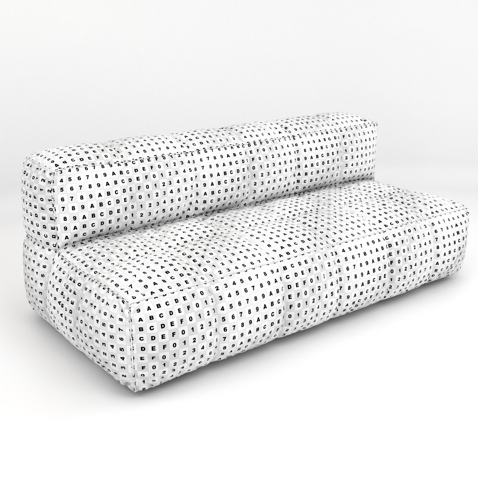 Arflex sofa 3D model_5