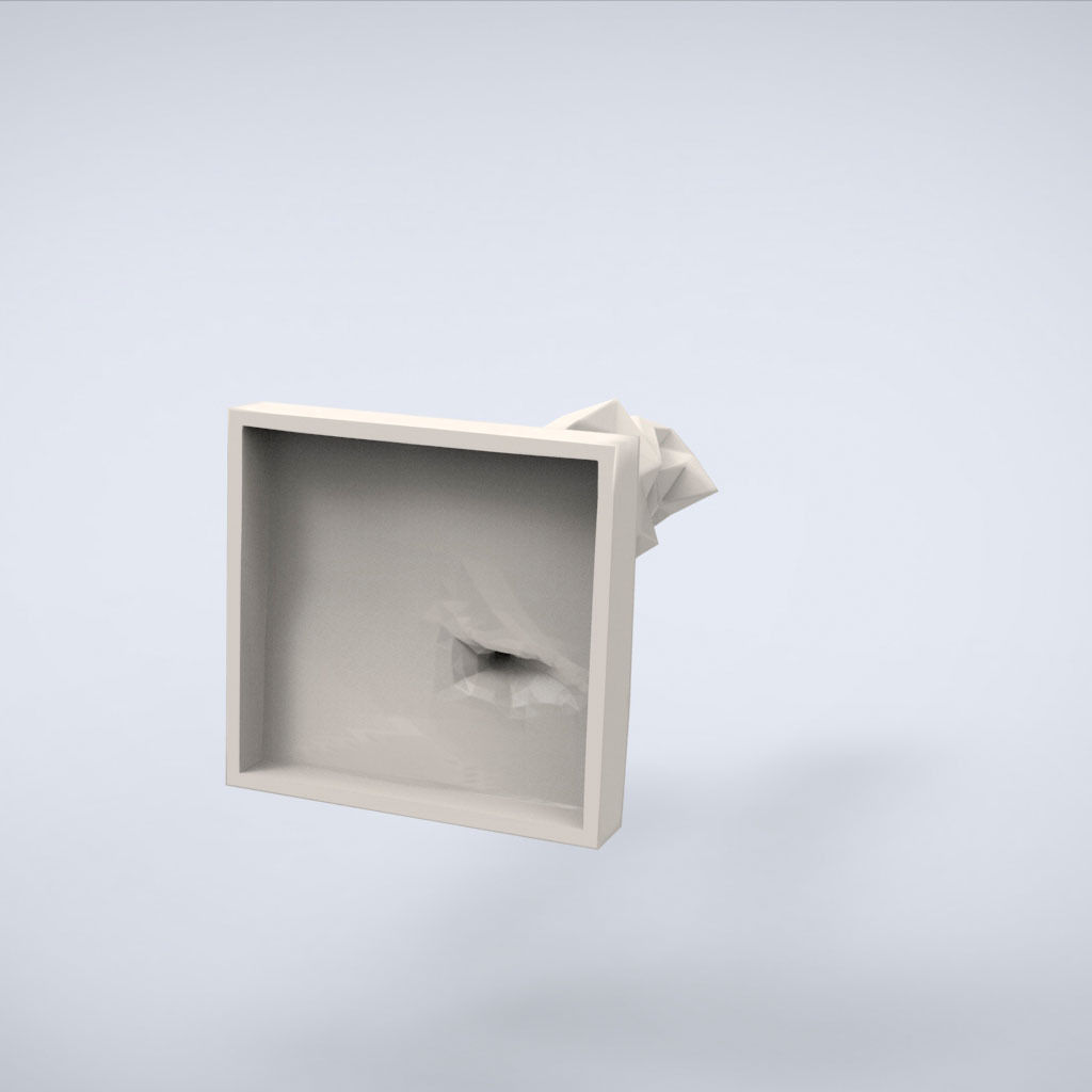 Printable Horus Lowpoly Style 3D print model_6