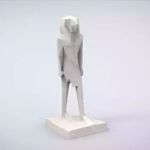 Printable Horus Lowpoly Style 3D print model