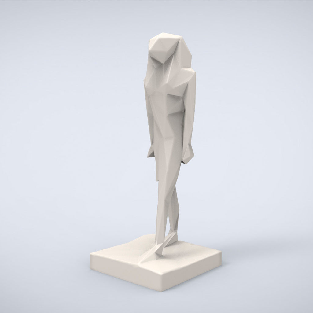 Printable Horus Lowpoly Style 3D print model_1