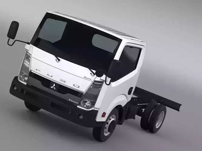 Mitsubishi Fuso Canter Guts Chassi 2017 3D model