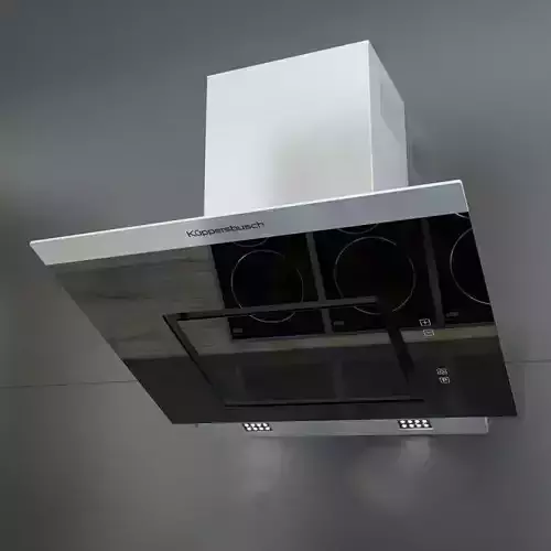 Kuppersbusch KD7610 Black Kitchen Hood