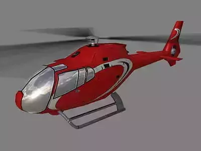 Colibri V5 Helicopter Low-poly 3D model