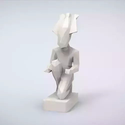 Printable Osiris Lowpoly Style 3D print model