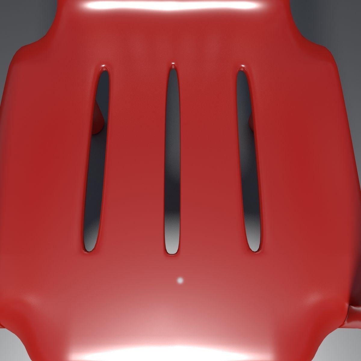 Plastic Chair - 1 - a 3D model_3