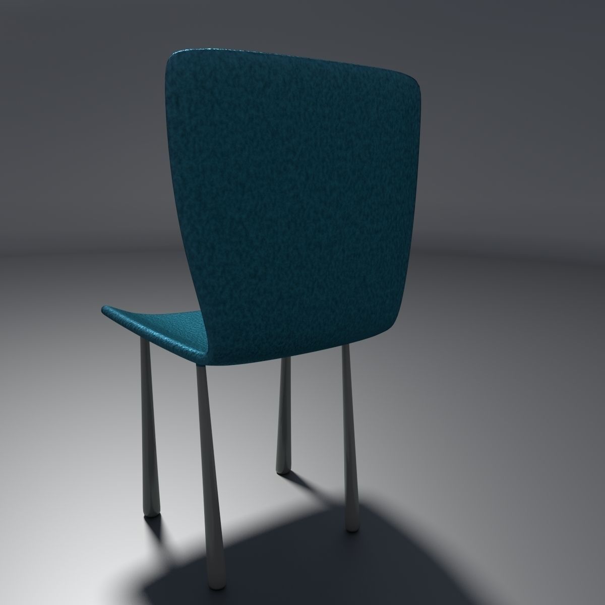 Plastic Chair - 3 - a 3D model_2