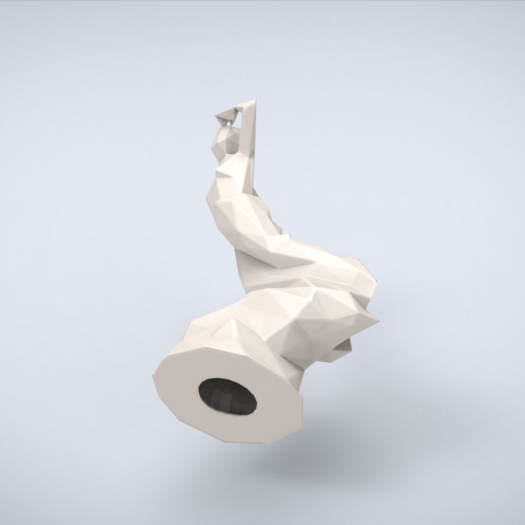 Printable The lost Lowpoly Style 3D print model_6