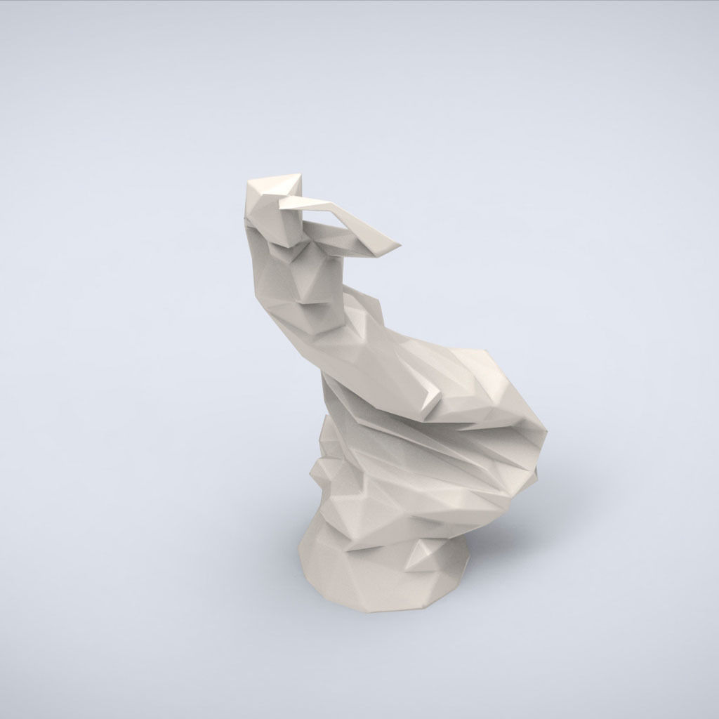 Printable The lost Lowpoly Style 3D print model_5